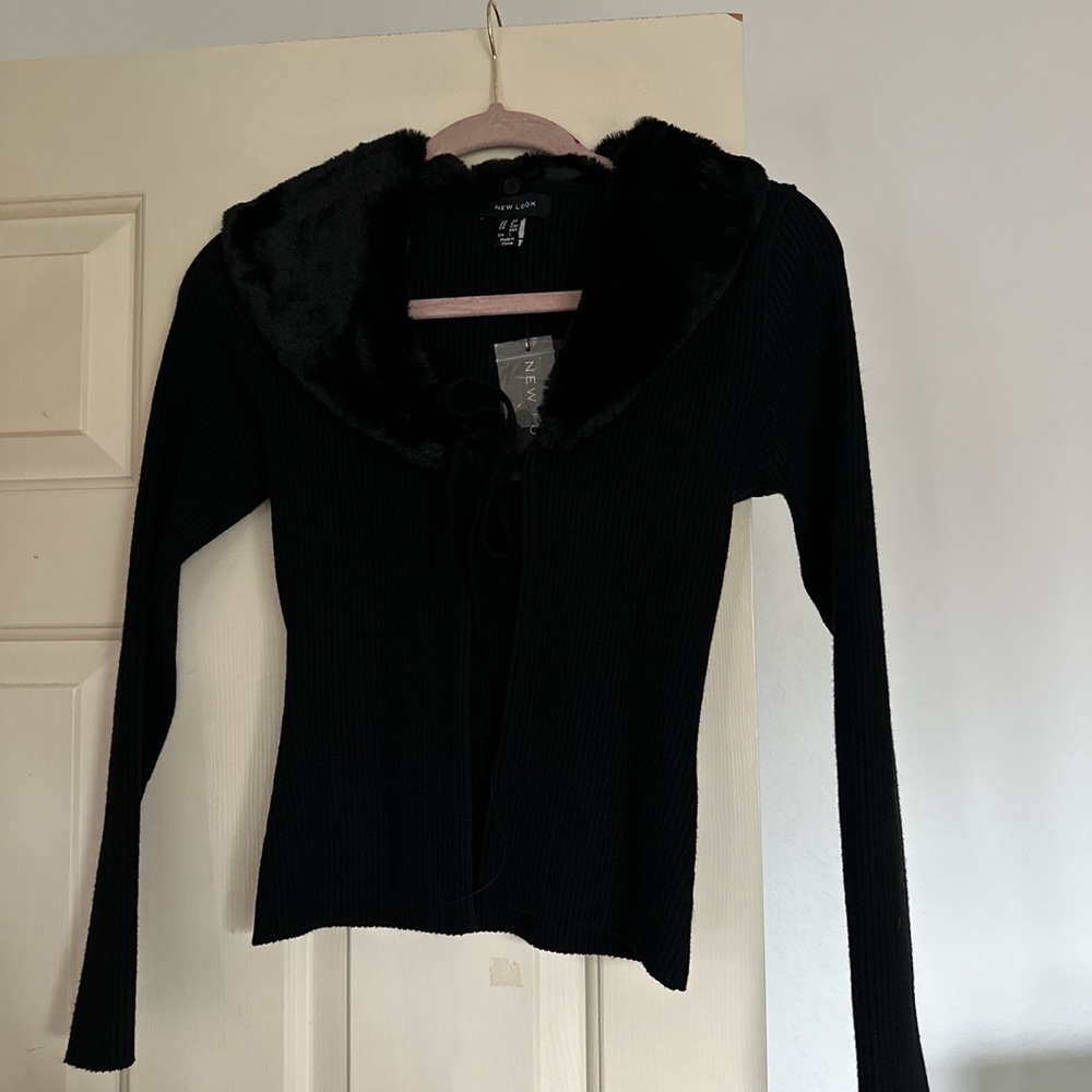 FUR CARDIGAN